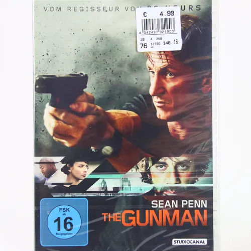 DVD Film The Gunman - Sean Penn NEU