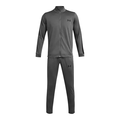 Under Armour Herren UA Knit Track Suit - Laufjacken für Herren – Bequemer, schnelltrocknender Trainingsanzug mit praktischen Seitentaschen, ideal für Sport und Freizeit.