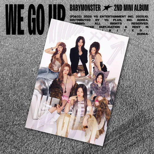 Babymonster We Go Up - Postcard Version - incl. 2 Postcards, 10 Unit (US IMPORT)