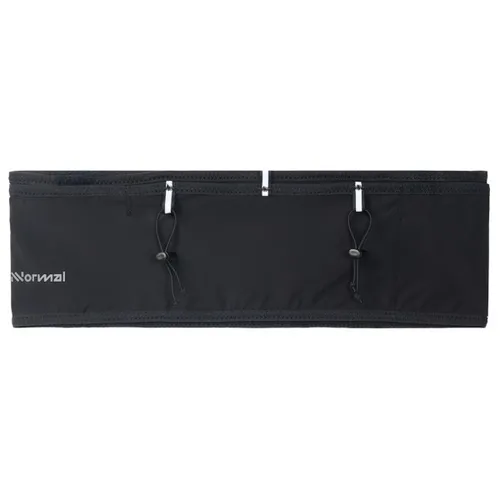 NNormal Unisex Run Belt schwarz - Gürteltaschen für Trailrunning, wasserdichte Tasche und ergonomisches Design für maximalen Tragekomfort bei Outdoor-Abenteuern.