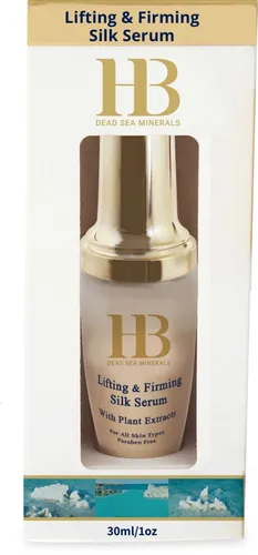 H.B. Dead Sea Minerals Gesichtsserum Health&Beauty Lifting Seidenserum 30ml - Exklusives Lifting-Seidenserum mit wertvollen Mineralien aus dem Toten Meer. Für strahlend schöne Haut und ein geschmeidiges Hautgefühl. Ideal als Make-up-Unterlage und für alle Hauttypen geeignet.