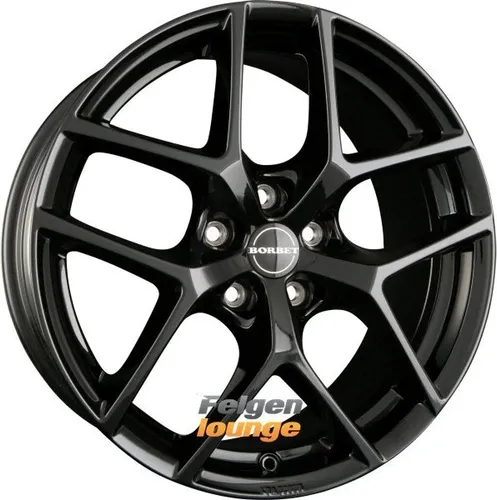 Borbet Y black matt 8.5x20 ET35 - LK5/112 ML66.5 Alufelge schwarz