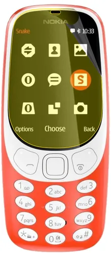 2x Schutzfolie für Nokia 3310  inkl. Rundung Flex Folie Display Schutz dipos