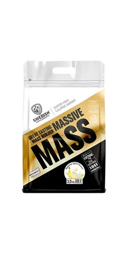 Swedish Supplements Massive Gainer 3 - 5 kg Heavenly Rich Chocolate Pulver - Nahrungsergänzungsmittel in Pulverform für den gezielten Kalorienaufbau. Ideal für Fitness-Enthusiasten, die ihre Masseziele erreichen möchten. Enthält wertvolle Proteine und Kohlenhydrate.