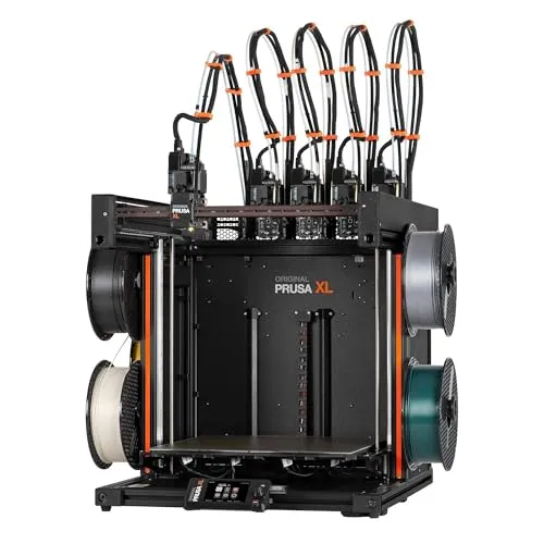 Original Prusa XL 3D-Drucker mit fünf Werkzeugköpfen - FDM 3D-Drucker mit großem Bauraum (360mm³) und vielseitiger Materialkompatibilität. Ideal für kreative Projekte, ausgestattet mit einem benutzerfreundlichen Touchscreen.