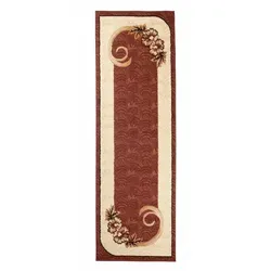 Tapiso Läufer ATLAS, rechteckig, Höhe: 8 mm, Wohnzimmer, Schlafzimmer, pflegeleicht braun 80 cm x 250 cm x 8 mm