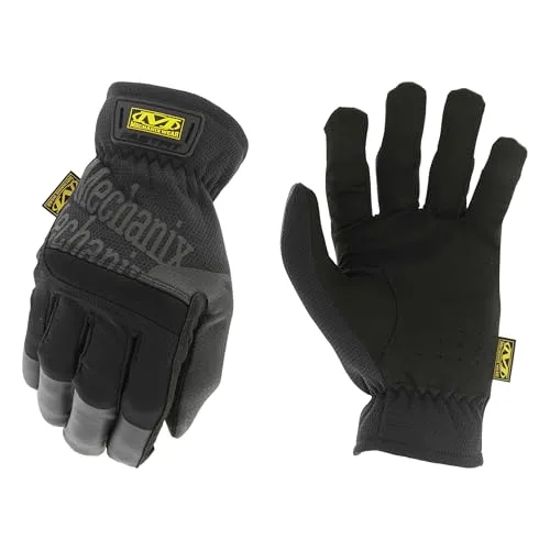 Mechanix Handschuh Fastfit Black Gr. M | Robuste Arbeitshandschuhe - Der Mechanix Fastfit Handschuh in Schwarz (Gr. M) bietet eine ausgezeichnete Touchscreen-Fähigkeit und ist ideal für den professionellen Einsatz. Hochwertiges Kunstleder sorgt für Langlebigkeit und Komfort.