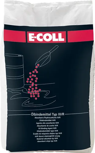 Ölbindemittel, Typ III/R,30L Sack, fein E-COLL