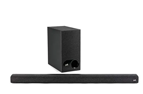 Polk Audio Signa S3 - Soundbar mit Wireless Subwoofer und HDMI ARC - Soundbar mit kraftvollem Wireless Subwoofer, ideal für ein beeindruckendes Heimkino-Erlebnis. Unterstützt HDMI ARC und Bluetooth für mühelose Konnektivität.