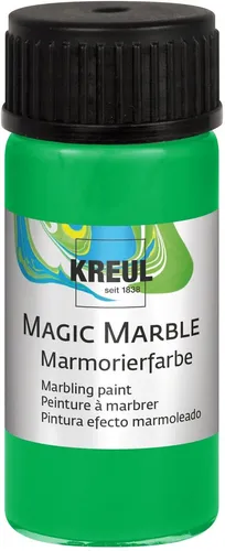 KREUL Marmorierfarbe "Magic Marble" hellgrün 20 ml im Glas