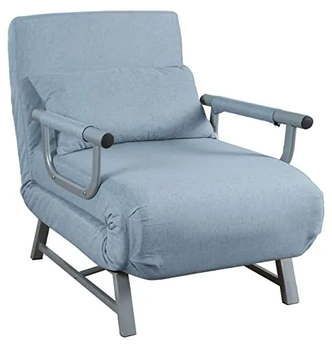 VCM Schlafsessel Kolino mit Schlaffunktion - Sofas - Hochwertiger Polyester-Stoff, praktische Bettfunktion und großes Rückkissen für optimalen Komfort im Alltag.