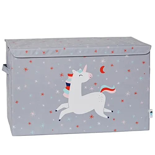 STORE IT Ordnungsbox Grau - Vielseitiger Aufbewahrungsbehälter (B)62 x (H)39 x (T)37,5 cm - Praktische Ordnungsbox aus Holz mit Kunstfaserbezug. Die seitlichen Tragegriffe ermöglichen einen einfachen Transport und bieten viel Stauraum für verschiedene Anwendungen.