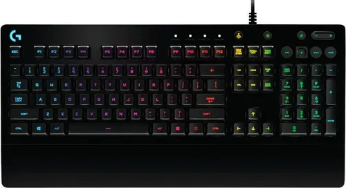 Logitech G213 Prodigy RGB Gaming-Tastatur - Spritzwassergeschützt, programmierbare Tasten und anpassbare RGB-Beleuchtung für ultimativen Spielkomfort