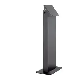 Hagor vis-it® Tilt 22 - 43″ schwarz Infostele - Indoor Infostele für flexible Präsentationen, mit neigbarem Display für optimale Sichtbarkeit und modernes Design.