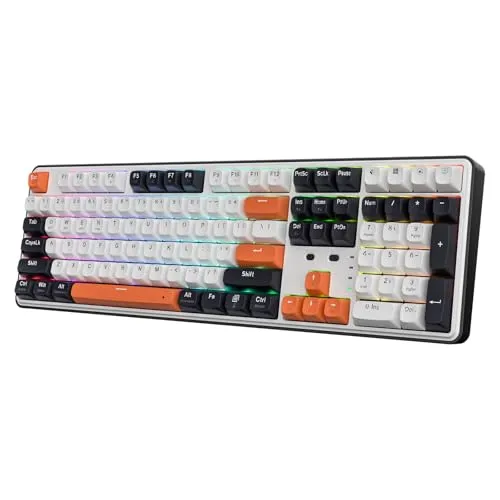 Redragon K689 PRO Kabellose RGB-Gaming-Tastatur - Tastaturen mit 3-facher Geräuschdämpfung und ergonomischem Design für komfortables Tippen. Ideal für Gamer, die eine präzise und leise Eingabe wünschen.