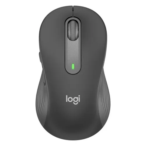 Logitech Signature M650 L - Kabellose Ergonomische Maus für große Hände, leise Klicks und 24 Monate Batterielaufzeit, ideal für Fokus und Büroarbeit