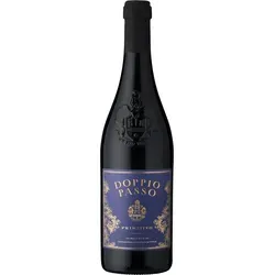 Doppio Passo Primitivo 2024 - 18er Set, Versandkostenfrei! - Rotweine mit intensiven Aromen von schwarzen Beeren und Kakao. Exzellentes Preis-Genuss-Verhältnis dank traditioneller Vinifikation und zweiter Gärung für mehr Fülle und Charakter.