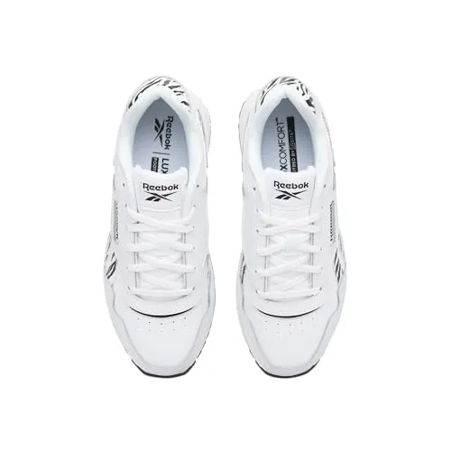 Reebok Classics Glide Ripple Double Damen Sneaker Weiß EU 38 1/2 - Stylische Reebok Classics Glide Ripple Double Sneaker für Damen: Mit der auffälligen Plateausohle setzen Sie ein modisches Statement und genießen gleichzeitig hohen Tragekomfort für jeden Anlass.