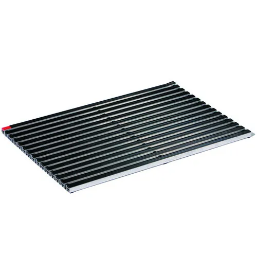 Aco Schuhabtropfschale Schuhabstreifermatte Alu schwarz - Schuhabtropfschalen aus robustem ABS-Material, ideal für saubere Eingangsbereiche und effektiven Schmutzschutz.