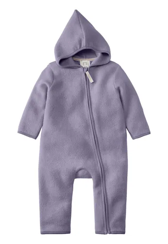 Hessnatur Fleeceoverall aus reiner Bio-Baumwolle (1-tlg), lavendel