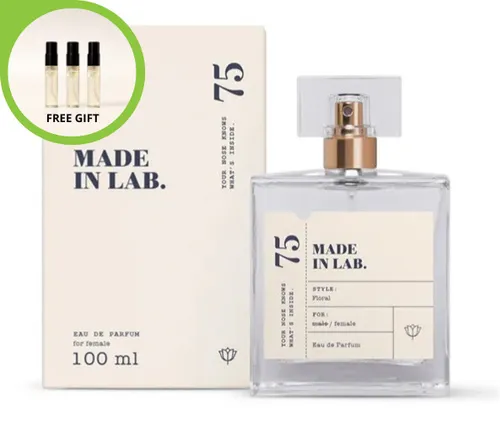 MADE IN LAB 75 WOMEN Eau de Parfum 100ml für Damen Blumig, Zitrus Duft EDP