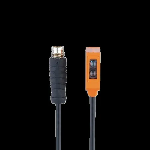 Ifm Electronic Reflexlichttaster O8H204 - Programmierbarer Reflexlichttaster für Hell-Dunkelschaltung, ideal für präzise Steuerungen in der Elektroinstallation, IP 65/67, 15 mm, mit M8 Steckverbindung.