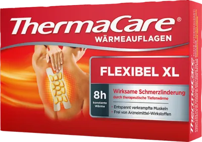 ThermaCare Wärmeumschläge für größere Schmerzbereiche - Bewegungsapparat-Medikamente, flexible Anwendung zur gezielten Linderung von Muskel- und Gelenkschmerzen mit patentierten Wärmezellen für natürliche Wärmeentwicklung.