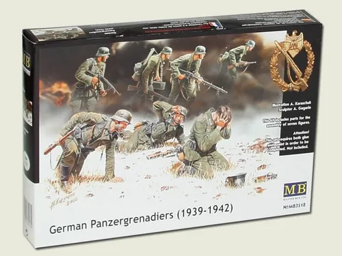 Deutsche Panzergrenadiere 1939-1942 / 1:35 - Masterbox 3518