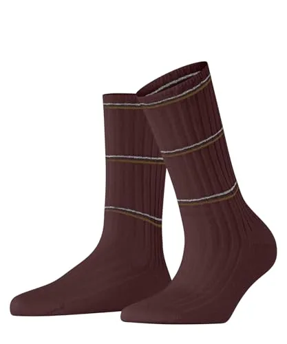 FALKE Damen Socken Cosy Wool Boot Special Edition W So Wolle Kaschmir gemustert 1 Paar, Braun Cayenne 5950, 35-38