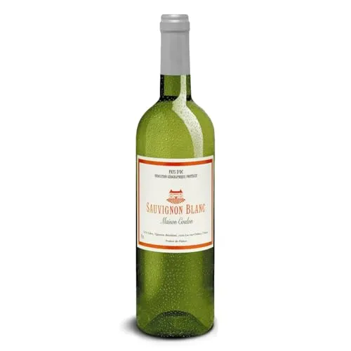 Delinat Maison Coulon Sauvignon Blanc 2024 – Französischer Bio-Weißwein trocken aus dem Languedoc – Spritzig, ausgewogen & fruchtig – Veganer Qualitätswein (1 x 0,75l)