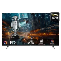 Hisense 75E7NQ Pro 75 Zoll 4K UHD QLED Smart TV - Erleben Sie atemberaubende Farbbrillanz mit Quantum Dot Color und Dolby Vision IQ für lebendige Bilder. Ideal für Gamer dank Game Mode Pro mit 144Hz und HDMI 2.1 Unterstützung.