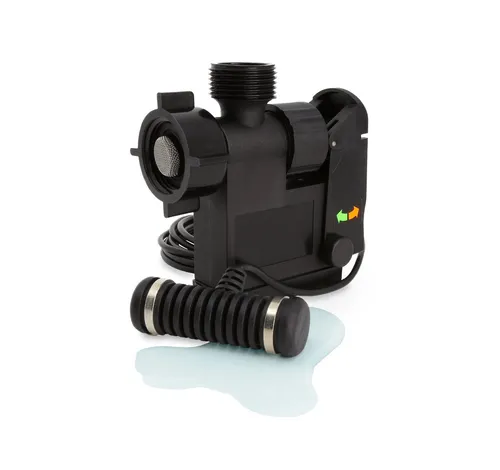 DreamFilters Zulaufschlauch Leckwassermelder Hydro-Stopper - Waschmaschinen-Zubehör mit Abschaltventil und einem Sensor, schützt zuverlässig vor Wasserleckagen und Überschwemmungen für mehr Sicherheit im Haushalt.