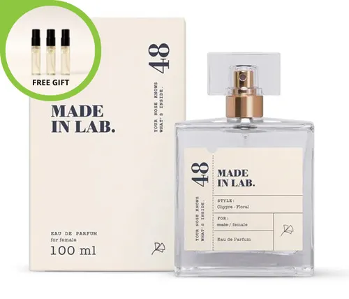MADE IN LAB 48 WOMEN Eau de Parfum 100ml Damen Chypre, Blumig Duft EDP