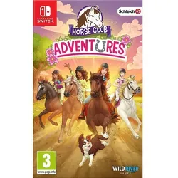 Horse Club Adventures für Nintendo Switch - PC- & Videospiele, erlebe aufregende Abenteuer im Pferdeclub mit kinderfreundlicher PEGI 3 Klassifizierung.