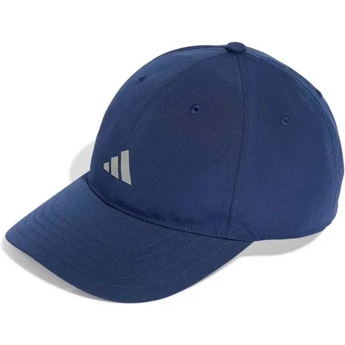 adidas Unisex Running Essential Climacool Baseball Cap - Bequeme Baseballmütze aus 100 % recyceltem Polyester mit verstellbarem Verschluss. Reflektierendes Logo und innovative CLIMACOOL Technologie für ein angenehmes Tragegefühl beim Sport.