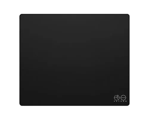Saturn Gaming-Mauspad XL - Ideal für Gamer - Mauspad in XL-Größe mit optimaler Gleitgeschwindigkeit und Kontrolle. Die strukturierte Oberfläche und die rutschfeste Unterseite aus Naturkautschuk sorgen für Präzision und Komfort beim Spielen.