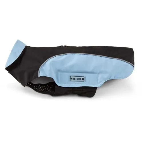 Wolters Easy Rain Hunderegenmantel - Blau - Der Wolters Easy Rain Hunderegenmantel in Blau bietet optimalen Schutz vor Nässe und Wind. Ideal für Spaziergänge bei schlechtem Wetter und sorgt für ein angenehmes Tragegefühl bei Ihrem Hund.