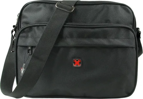 Travel N Meet Schultertasche Herren - Schultertasche aus strapazierfähigem Polyester, ideal für Beruf und Freizeit. Mit wasserabweisender Oberfläche und praktischem Fee-Anhänger - der perfekte Begleiter für unterwegs.