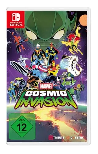 Marvel - Cosmic Invasion für Nintendo Switch - Action & Abenteuer Spiel, das ab 12 Jahren freigegeben ist. Erlebe aufregende Abenteuer im Marvel-Universum – jetzt für deine Nintendo Switch verfügbar!