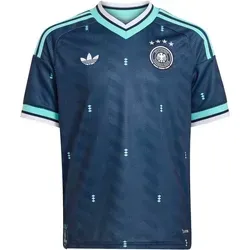 ADIDAS Kinder Trikot Deutschland 26 Kids Auswärts - Das Deutschland 26 Auswärtstrikot für Kinder vereint Stil und Funktionalität. Mit atmungsaktiver Climacool-Technologie bleibt dein kleiner Fan stets kühl und trocken. Ideal für Training und Freizeit – für kleine Fußballhelden gemacht!