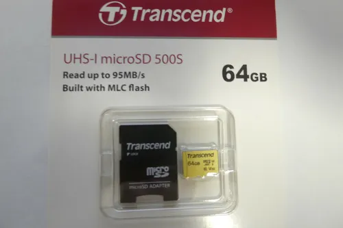 Transcend  64GB micro SDXC Speicherkarte UHS-I 95MB / s Neuware