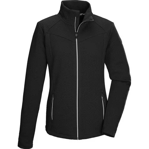 KILLTEC KOW 2 WMN FLX JCKT Damen Strickjacke - Sportliche Damen Powerstretchjacke mit 2-Wege-Stretch und Kinnschutz für hohen Tragekomfort, ideal für Freizeit und Alltag.