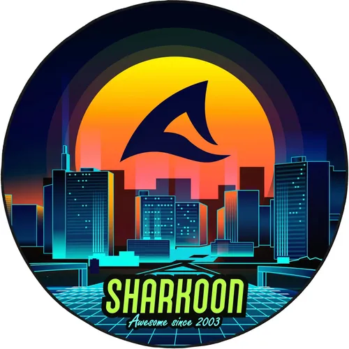 Sharkoon SFM11 Floor Matte (Retro) - Stylische und langlebige Bodenmatte im Retro-Design, ideal für Multimediasessel. Schützt den Boden und sorgt für einen modernen Look in jedem Raum.