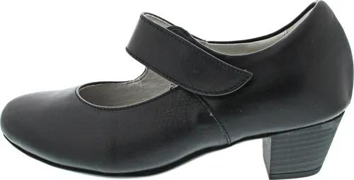 Waldläufer Hilaria Pumps Schwarz – Komfortabel in Gr. 39 - Bequeme Pumps mit flexiblem Laufsohle und schmaler Ferse. Wechselfußbett für individuelle Einlagen. Ideal für optimalen Gehkomfort im Alltag.