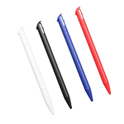 Xahpower Touchscreen Stift, 4 Stücke Ersatz Stylus Pen Kompatibel mit Nintendo New 3DS XL, Multi Color 4 in 1 Combo Touch Styli Stift Set