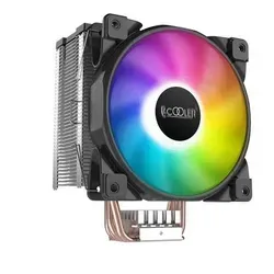 PCCOOLER GI-D56V CPU Kühler - 160W TDP für AMD/Intel - Leistungsstarker CPU Kühler mit Halo RGB Beleuchtung, ideal für Gaming und leistungsstarke Systeme. Kompatibel mit verschiedenen Sockeln und leise im Betrieb.