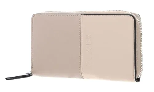 s.Oliver Geldbörse Wallet Brown taupe – Elegante Handtasche für jeden Tag - Praktische s.Oliver Geldbörse in taupe/braun mit 8 Fächern für Karten und 2 Geldscheinfächern. Stilvolles Design und hochwertige Verarbeitung für optimale Organisation im Alltag.