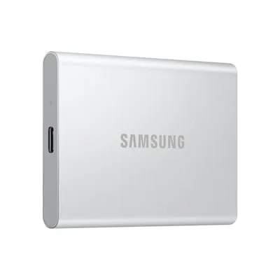 Samsung Portable SSD T7 Resurrected 2 TB - USB 3.2 Gen.2 - Kompakte und leistungsstarke externe SSD mit 2 TB Speicher, ideal für schnelle Datenübertragungen und zuverlässige Speicherung unterwegs.