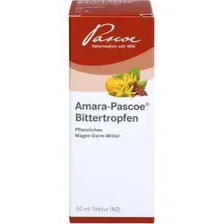 Amara-Pascoe Bittertropfen - Arzneimittel zur Anregung des Appetits. Ideal bei Appetitlosigkeit und Verdauungsbeschwerden, unterstützt die Bildung von Verdauungssäften für ein besseres Wohlbefinden.