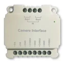 HHG Villa CI Kamera Interface - Kamera Interface für Video-Sprechanlagen, ermöglicht den Anschluss externer Kameras wie Villa C02 und C03 für erweiterte Überwachung.